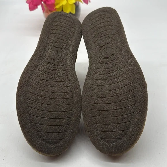 Born Women's Brown Suede Ankle Boots Size 7 MCA8422C - Picture 5 of 6